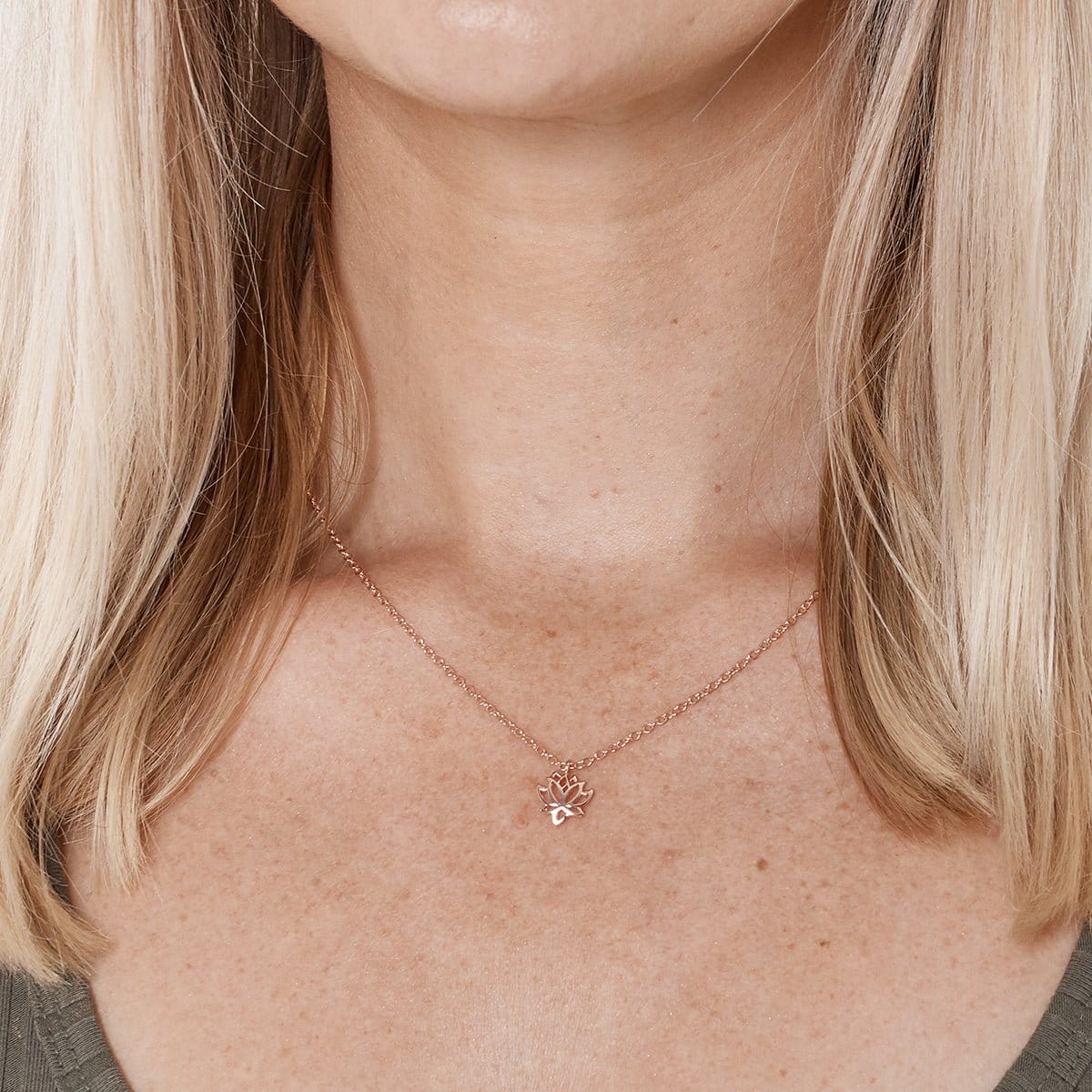 Wife Lotus Necklace